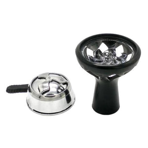 High Temperature Resistance Glass & Silicone Tobacco Bowl For Hookah Shisha,Sheesha,Chicha,Narguile Accessories SH-209