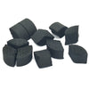 48pcs/lot Fan-shaped 100% Natural Coconut Shell Hookah Charcoal Coal For Shisha Hookahs Water Pipe Chicha Narguile Accessories
