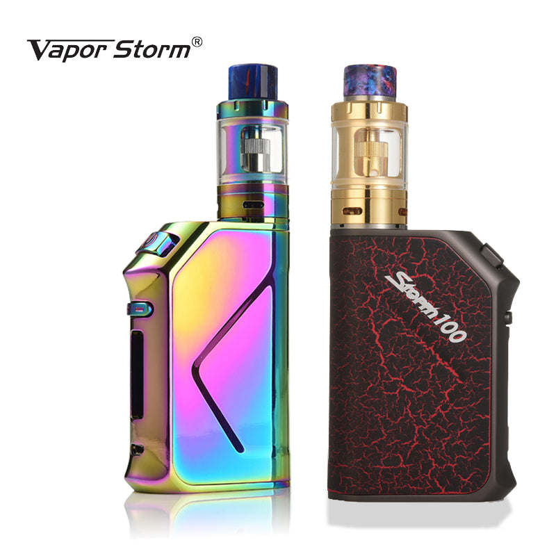 Electronic Cigarette Vape Storm 100W 3200mah box mod temperature control e-cigarettes Mod Sub Ohm Vape E Cigar Fit For RDA RDTA