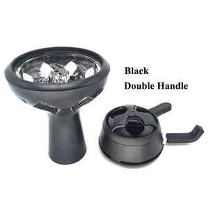 High Temperature Resistance Glass & Silicone Tobacco Bowl For Hookah Shisha,Sheesha,Chicha,Narguile Accessories SH-209