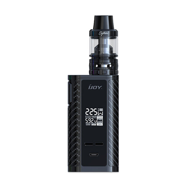 100% Original 225W IJOY Captain PD1865 TC Kit 4ml Captain Tank no 18650 Battery Captain PD1865 MOD Electronic cigarette Vaping
