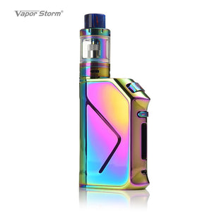 Original 100W Electronic Cigarette Vapor Storm TC Vape Fast Charge Box Mod 3200mah Top Refill Tank 0.2ohm 2mL Elektronik Sigara
