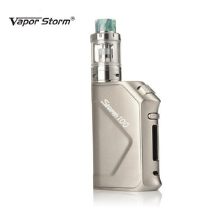 Original 100W Electronic Cigarette Vapor Storm TC Vape Fast Charge Box Mod 3200mah Top Refill Tank 0.2ohm 2mL Elektronik Sigara