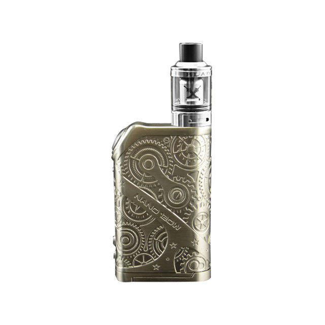Original E Cigarette Tesla Nano 120W Starter kit Mechanical Box Mod Vape H8 Subohm Tank Vaporizer VS SMOK Alien istick pico Ecig