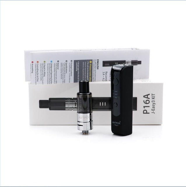 Original Justfog P16A Kit Vape Pen Mini Kit with 900mAh Battery Built-in Anti-spit protection E-cigarette kit vs justfog Q16 kit