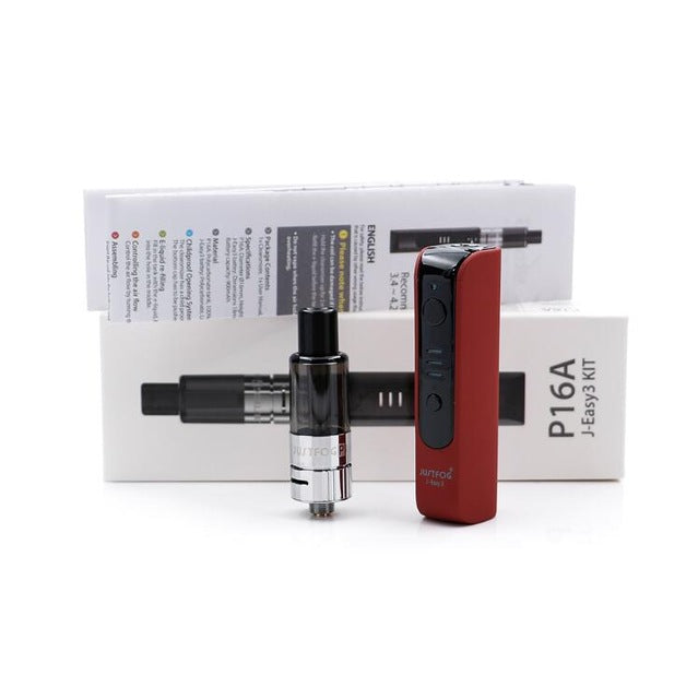 Original Justfog P16A Kit Vape Pen Mini Kit with 900mAh Battery Built-in Anti-spit protection E-cigarette kit vs justfog Q16 kit