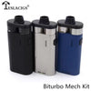 100% Authentic Teslacigs TESLA Biturbo Mech Kit TESLA Biturbo Mod Kit With RDA Tank Electronice Cigarette Mod Vaporizer Vape Kit