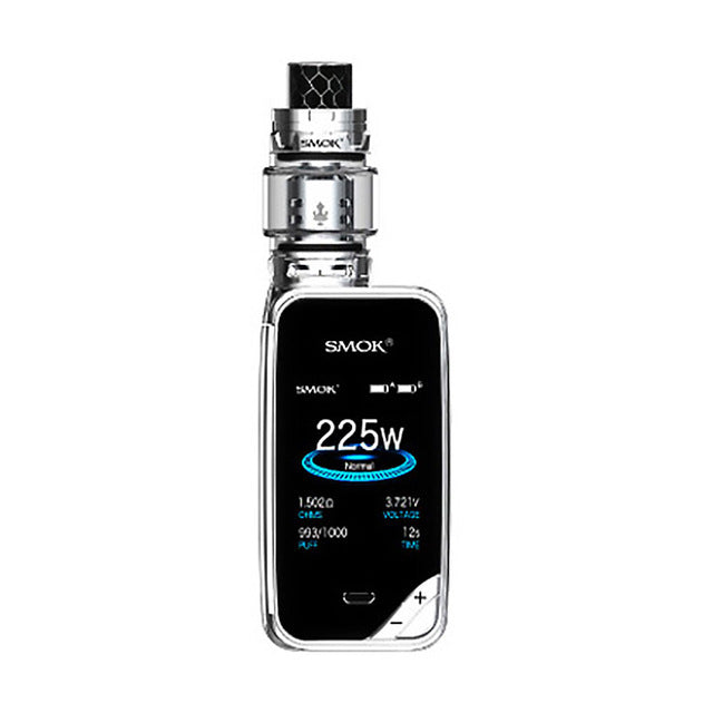 In Stock SMOK X-Priv 225W TC Vape Kit with 8ml/2ml TFV12 Prince Atomizer Compatible with Q4/X6/T10 Core 2.0-inch HD Screen