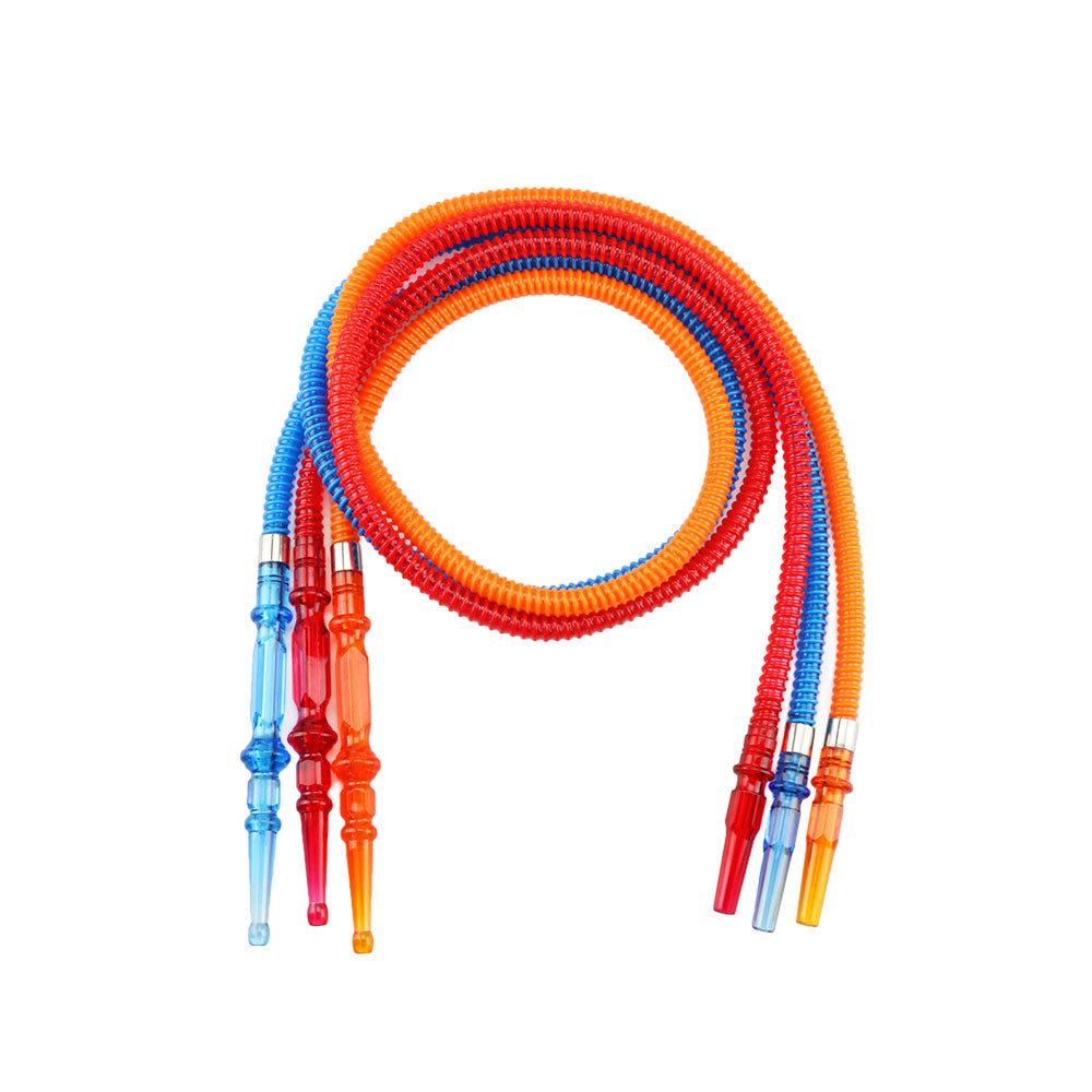 1set 185cm Hookah Hose nargile Tube Acrylic Handle Shisha Pipe Tubes Tools Shisha Chicha Narguile Accessories